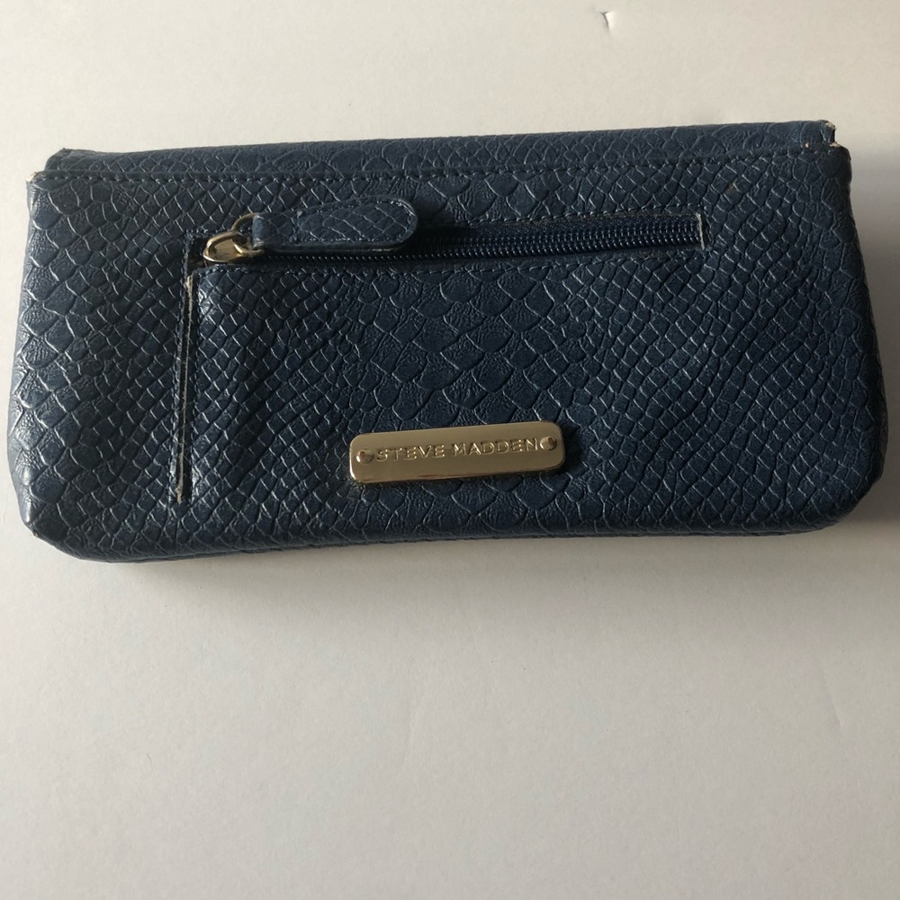 💙Steve Madden Blue Wallet